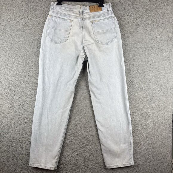 Vintage Lee Riders Jeans Men's 33x32 Denim Straight Leg Light Wash (Stains) - Picture 7 of 12